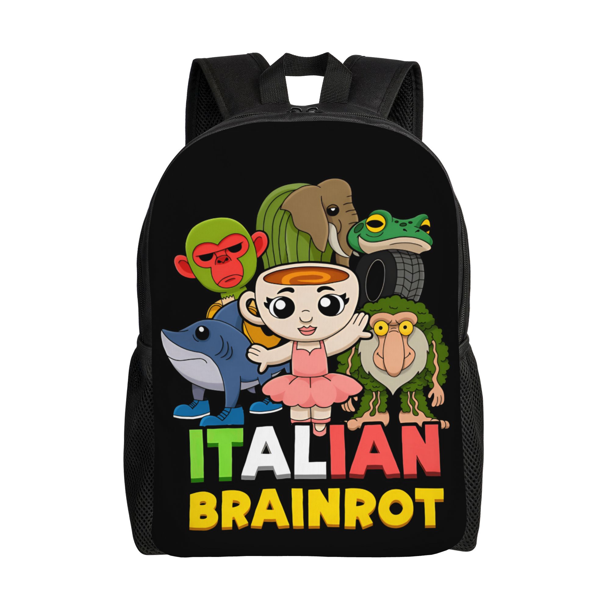 Interior Design University - Italian Brainrot Backpack Leisure Backpacks Girl
