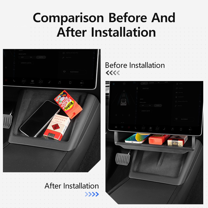 Under-Screen Storage Box For T - огляд і ціна Interior Design Presentation