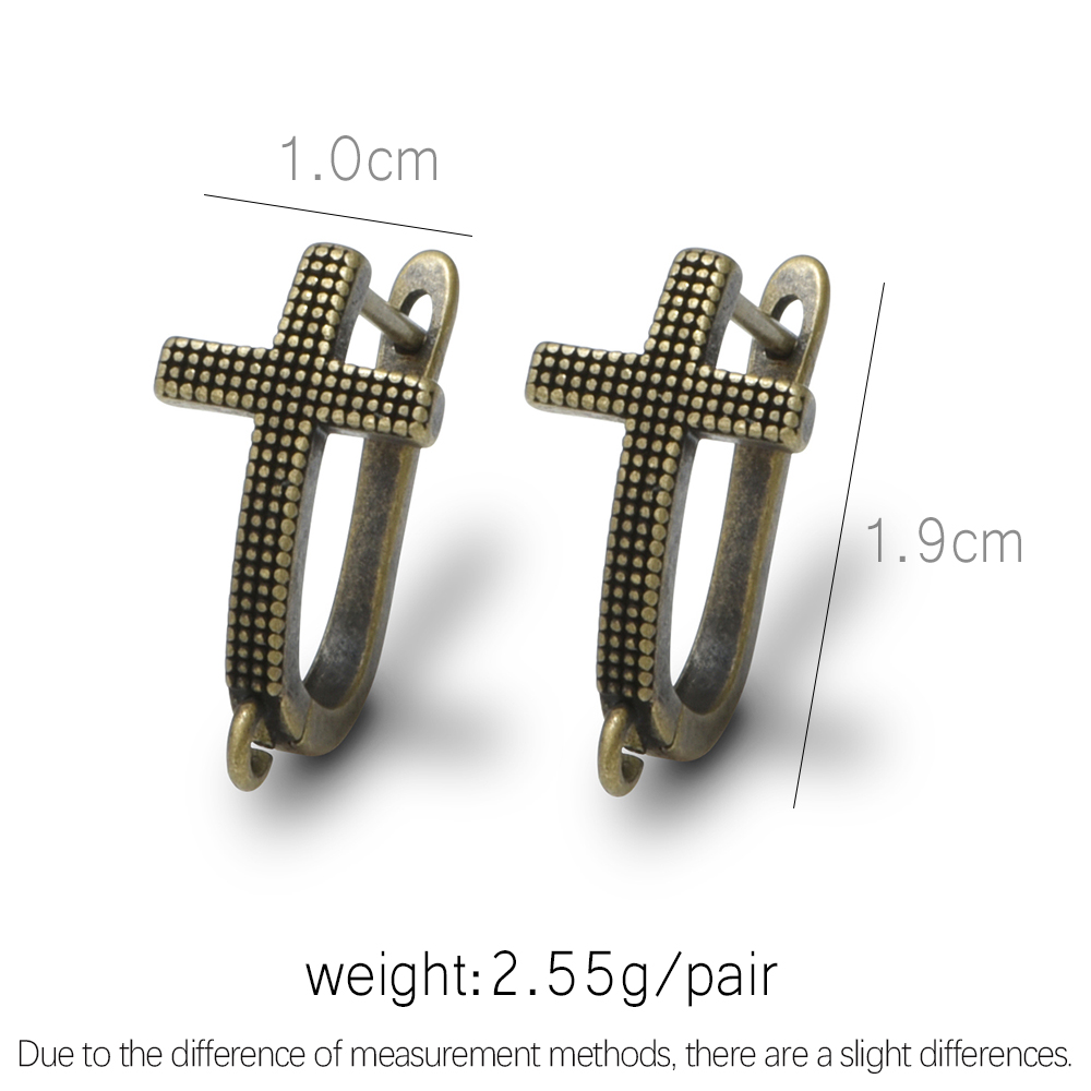 1 Pair NEW Cross Antique Bronz - огляд і ціна Antique Brass Hook