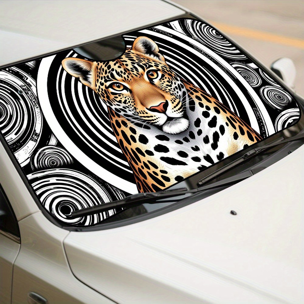 1pc, Leopard Abstract Monochro - огляд і ціна Interior Design Monochrome